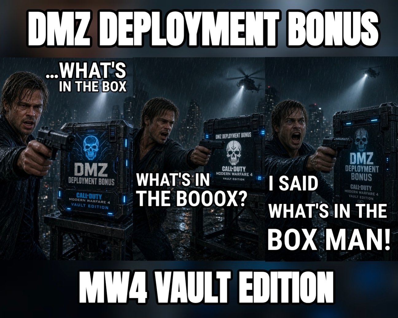 What’s in the Friggin Box, Activision? The Eternal Mystery of the Shrouded Vault Edition DMZ Deployment Bonus