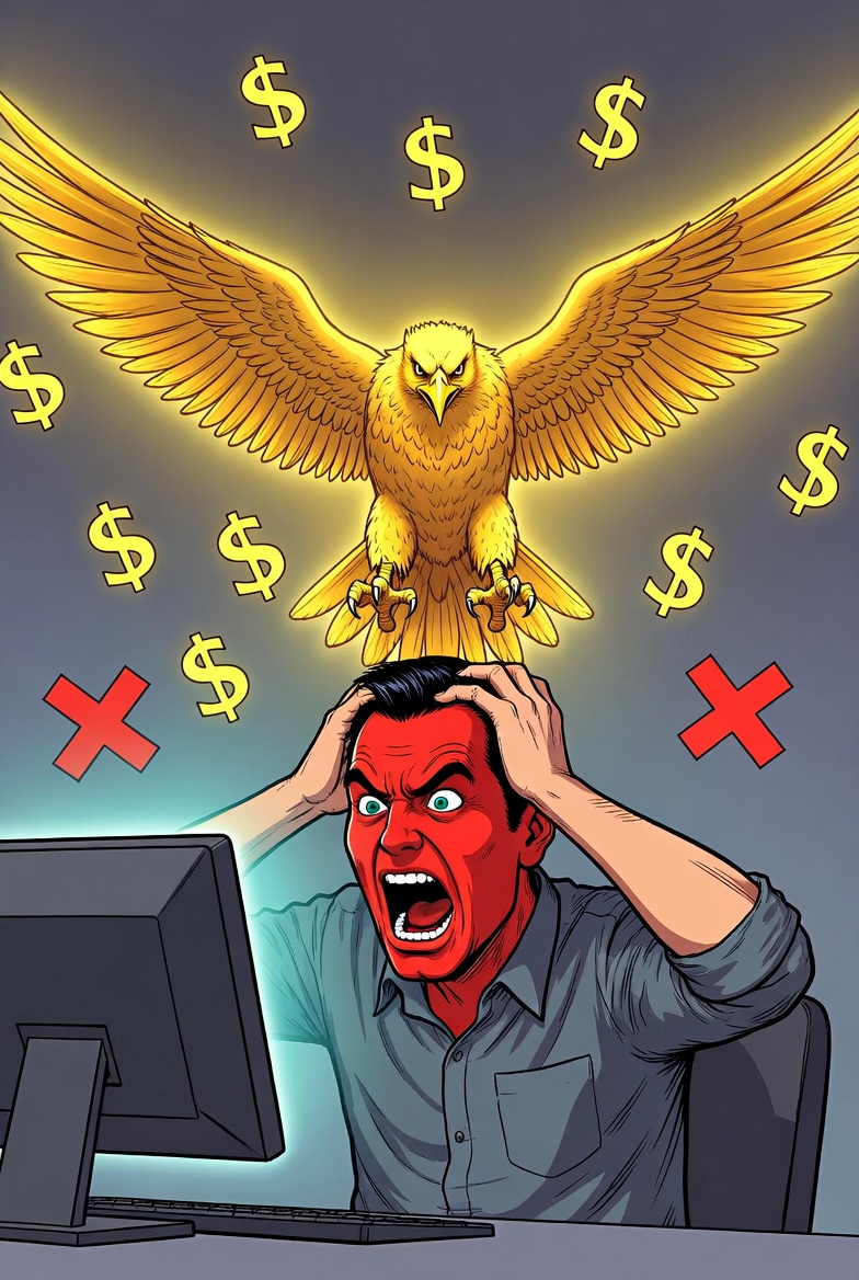 The Golden Eagle Tantrum That Ended in Granite and "Go F*ck Yourself": A Social Media Masterclass in Absolute Ownage