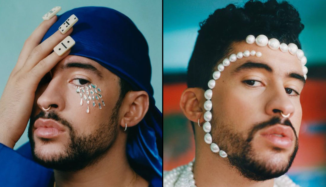 Bad Bunny bejeweled