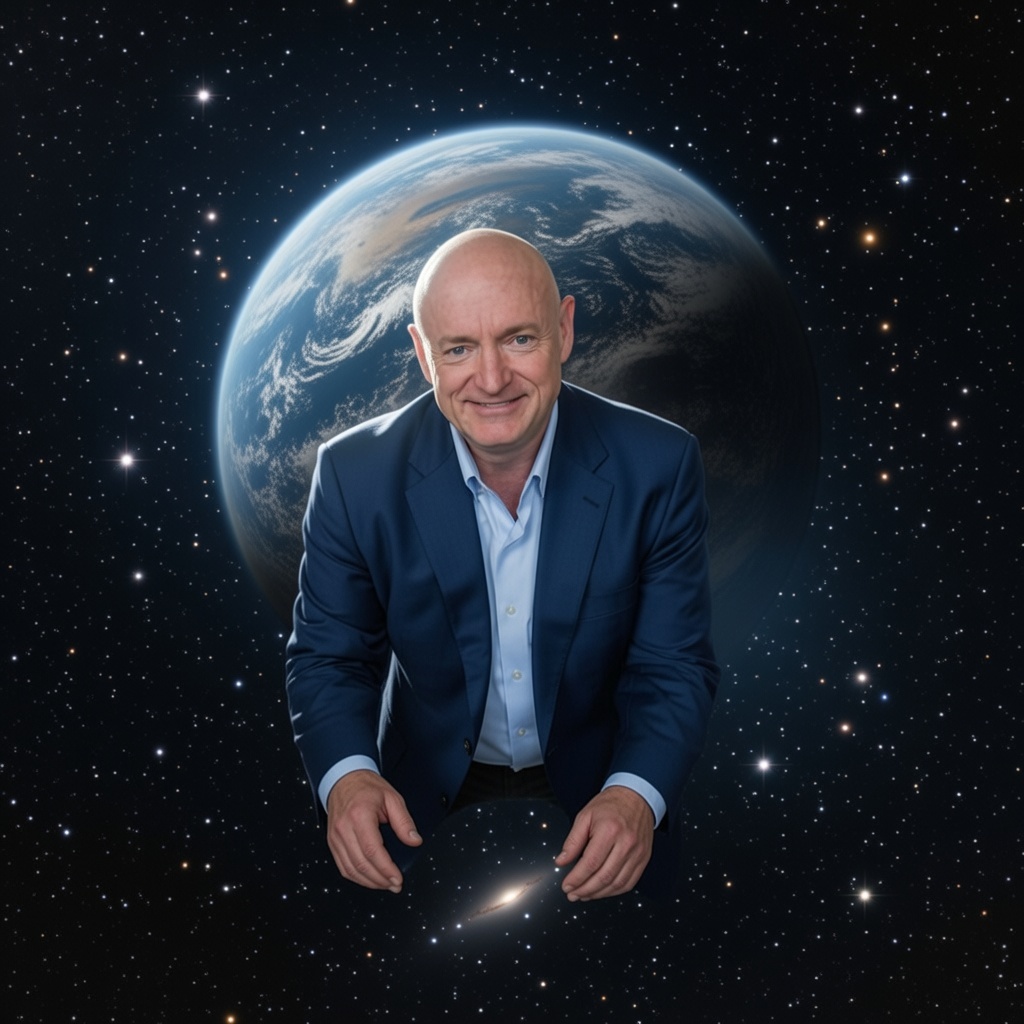Space Cadet Mark Kelly lost out in space